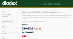 Desktop Screenshot of diadex.cz