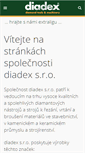 Mobile Screenshot of diadex.cz